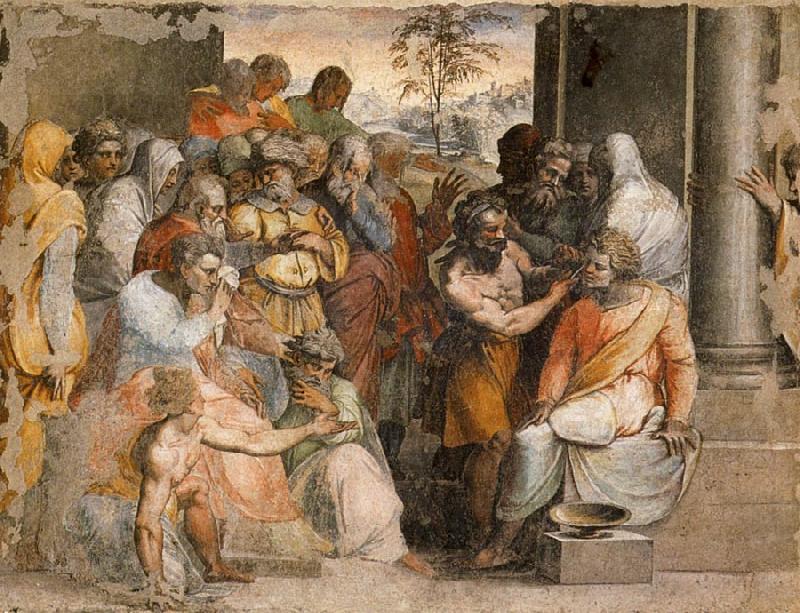 Perino Del Vaga THe Justice of Seleucus oil painting picture